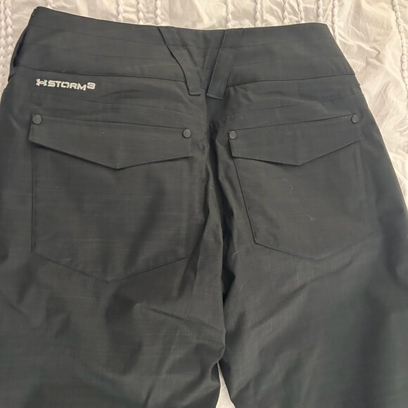 NWT Black Under Armour Snow Pants size M - Picture 8 of 12